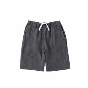 クレープガーゼ メンズハーフパンツ