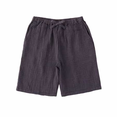 クレープガーゼ メンズハーフパンツ