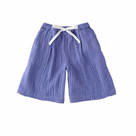 クレープガーゼ レディス キュロットパンツ（RBS78638）-UCHINO
