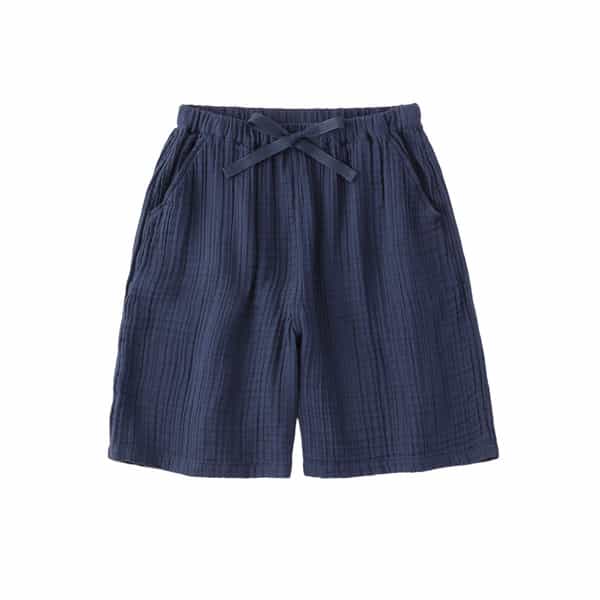 クレープガーゼ レディスハーフパンツ