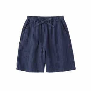 クレープガーゼ レディスハーフパンツ