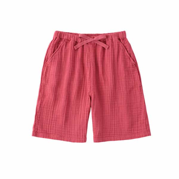 クレープガーゼ レディスハーフパンツ