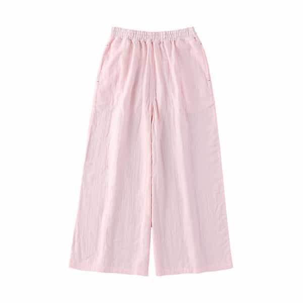 マシュマロガーゼレディス リラックスパンツ