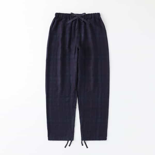 マシュマロガーゼ シースルーチェックレディスパジャマパンツ 上下別売