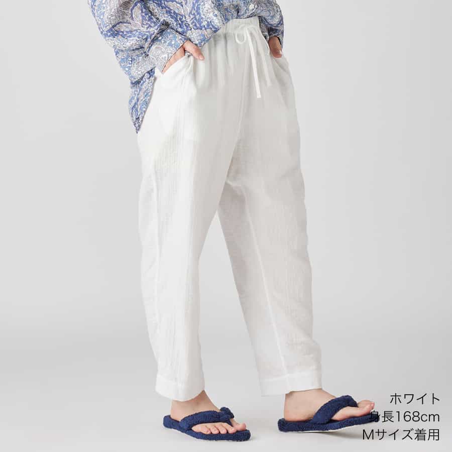 ジュウシマツさま専用 マシュマロガーゼベーシックパンツ ユニセックス（RBZ15150）-UCHINO