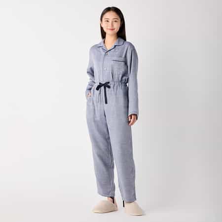 マシュマロガーゼ先染めパジャマパンツ 上下別売 ユニセックス