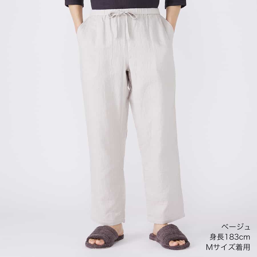 マシュマロガーゼベーシックメンズパンツ