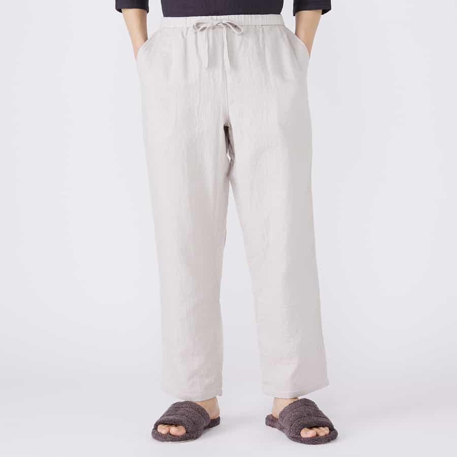 マシュマロガーゼベーシックメンズパンツ