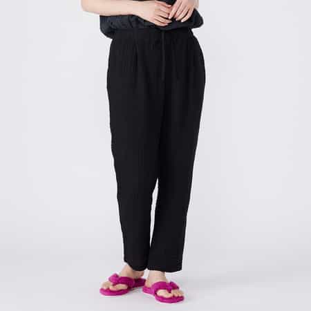 【2026年春夏新色追加】クレープガーゼベーシックパンツ ユニセックス