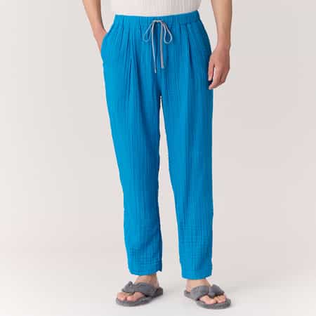 【値下げ】クレープガーゼベーシックパンツ ユニセックス