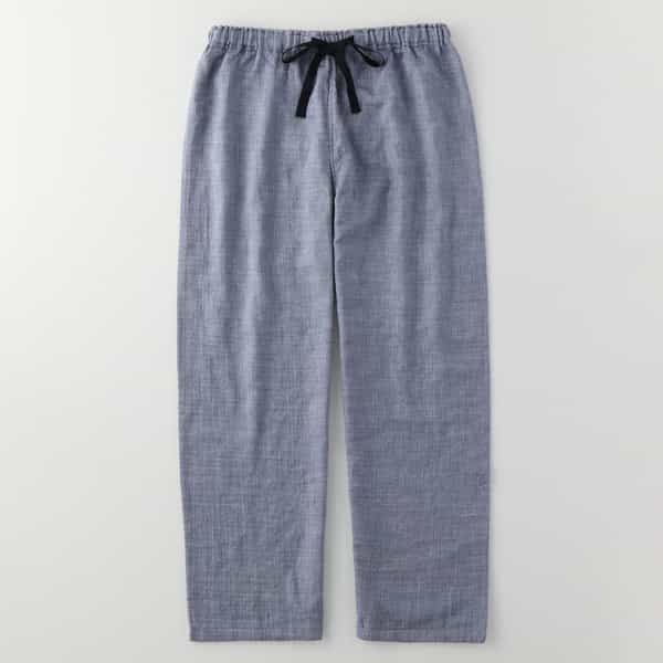 マシュマロガーゼ先染めメンズパジャマパンツ 上下別売