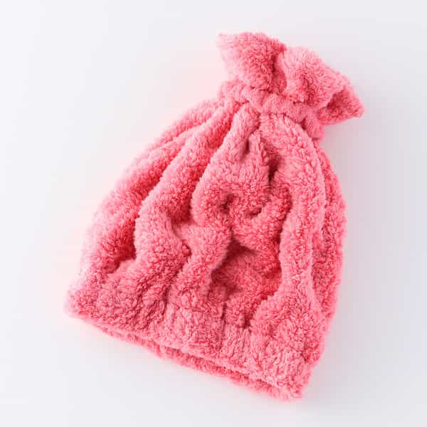 "とってもよく吸う「ごくふわ」"ヘアキャップ