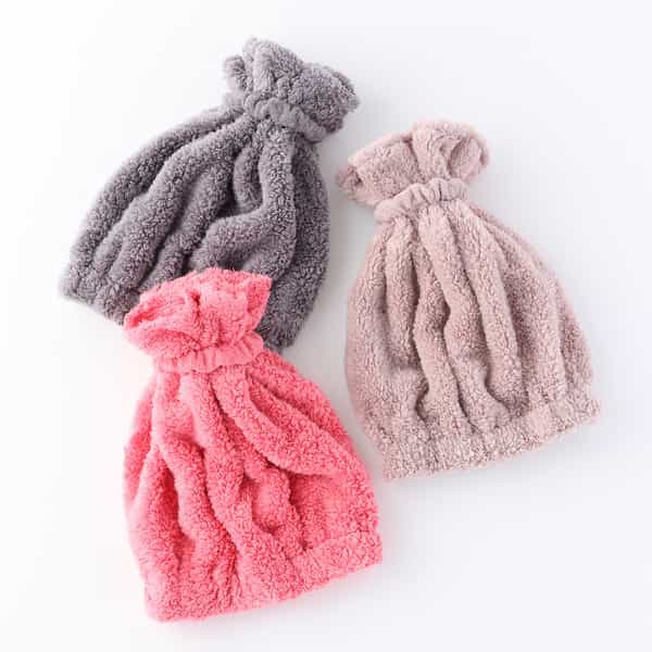 "とってもよく吸う「ごくふわ」"ヘアキャップ