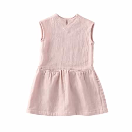 マシュマロガーゼギャザーキッズワンピース 130cm 140cm