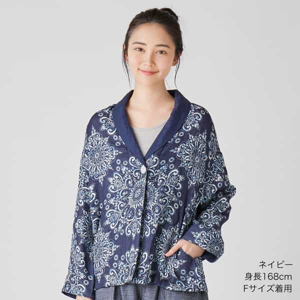 マシュマロガーゼレディスシャルトルカーディガン