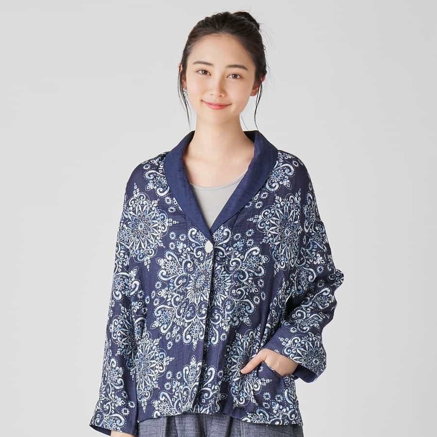 マシュマロガーゼレディスシャルトルカーディガン