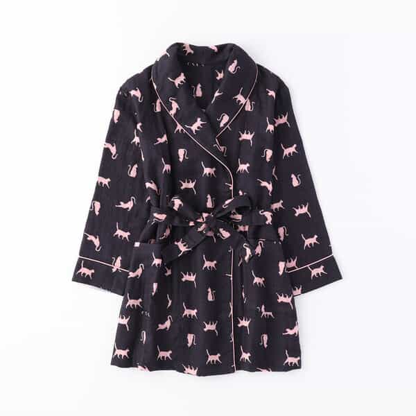 マシュマロガーゼネコショートガウン