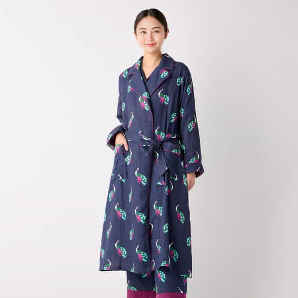 マシュマロガーゼピーコックガウン