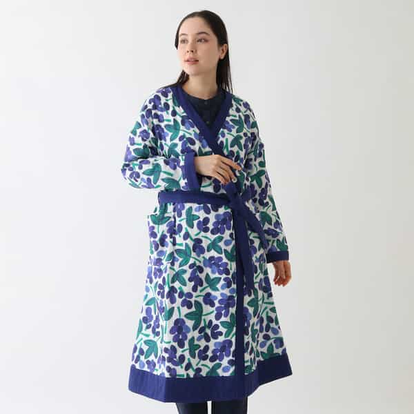 マシュマロガーゼ レディスグレープガウン