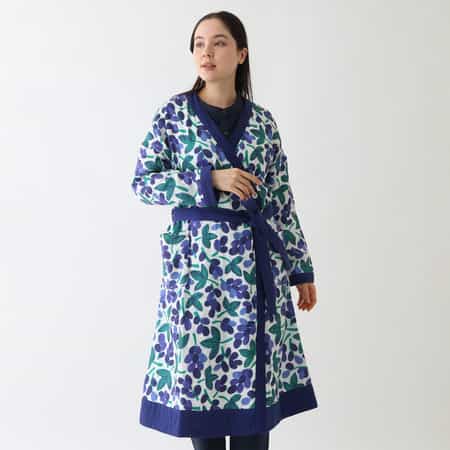 マシュマロガーゼ レディスグレープガウン