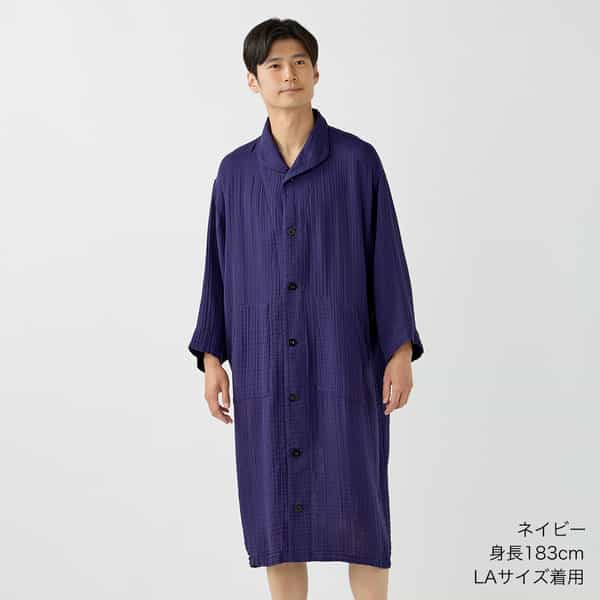 クレープガーゼケアガウン ユニセックス