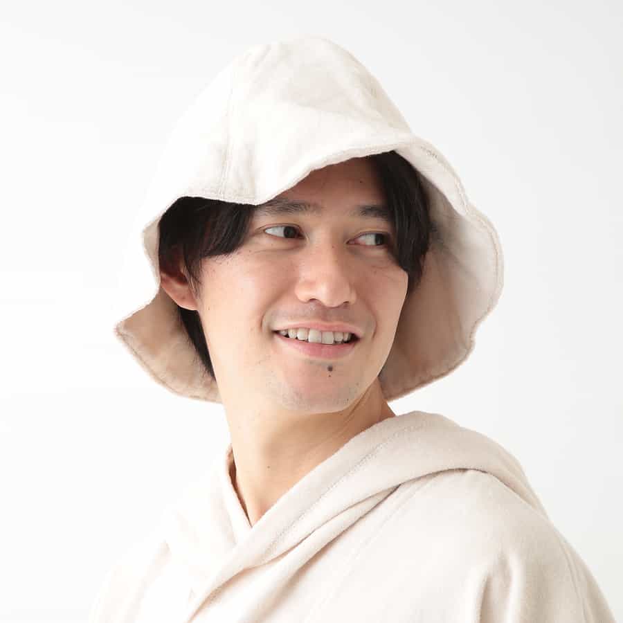 エアリータッチ サウナタオルハット