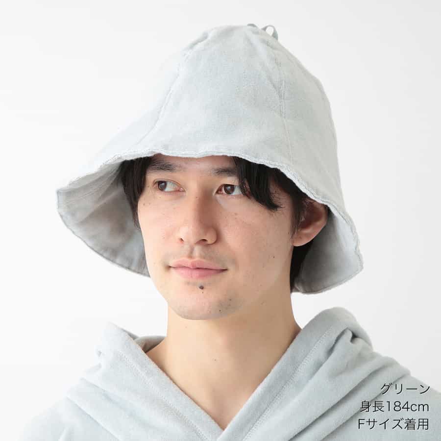 エアリータッチ サウナタオルハット