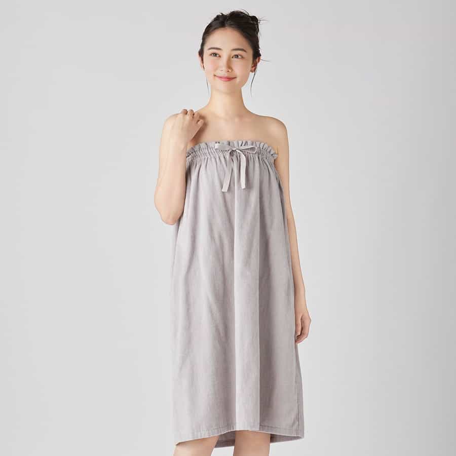 【2025年秋冬新色追加】エアリータッチラップドレス