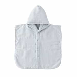 【再値下げ】マシュマロガーゼ＆パイルカラーポンチョ 90cm