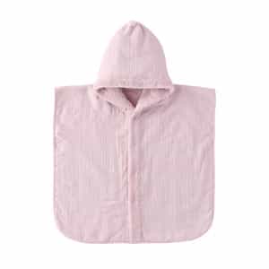 【再値下げ】マシュマロガーゼ＆パイルカラーポンチョ 90cm