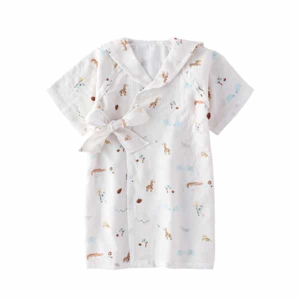 マシュマロガーゼズーベビーローブ