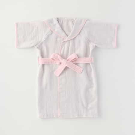 マシュマロガーゼ&パイルベビーローブ 70cm