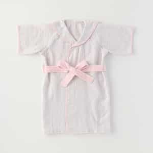 マシュマロガーゼ&パイルベビーローブ 70cm