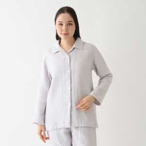 ◎新品　マシュマロワッフルガーゼライトベーシックレディスパジャマ マシュマロワッフルガーゼライトベーシックレディースパジャマ