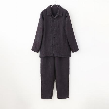 マシュマロワッフルガーゼライトベーシックメンズパジャマ（RPF22853）-UCHINO-men（メンズ）-UCHINO Online Shop