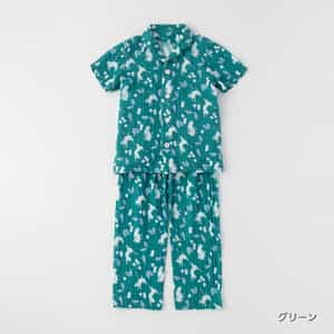 UCHINO relax クレープガーゼ アニマルメンズパジャマ UCHINO relax クレープガーゼ アニマルメンズパジャマ