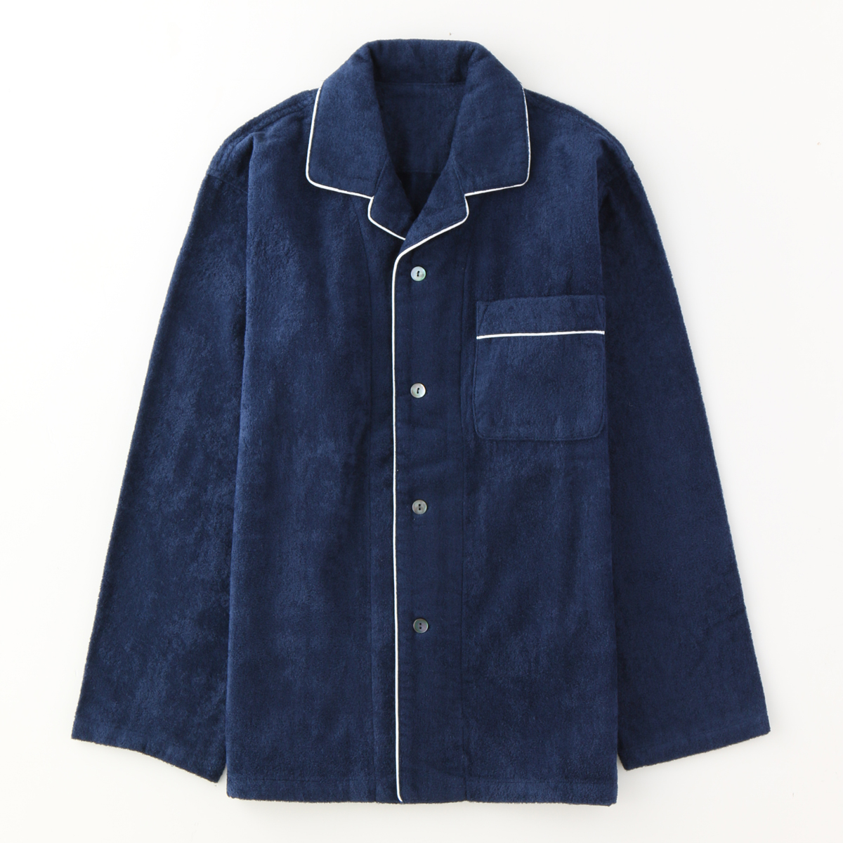 SALE】エアリータッチメンズパジャマシャツ【上下別売】（RPZ11421 