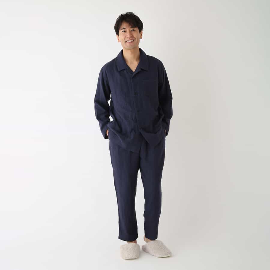 マシュマロガーゼ ベーシック メンズパジャマ