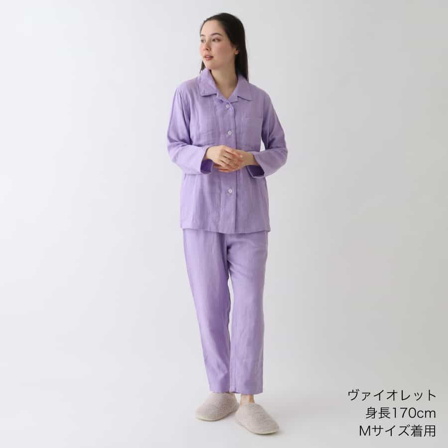 マシュマロガーゼ ベーシック レディスパジャマ（RPZ18810）-UCHINO-women（ウィメンズ）-UCHINO Online Shop