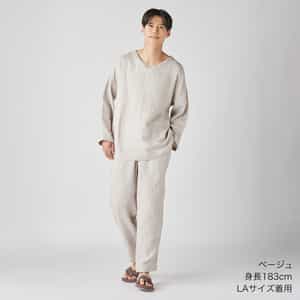 【予約販売/8月下旬 発送予定】マシュマロガーゼシンプルパジャマ ユニセックス