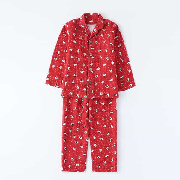 マシュマロガーゼパンダキッズパジャマ 130cm