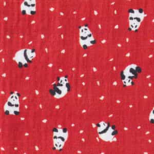 マシュマロガーゼパンダキッズパジャマ 130cm
