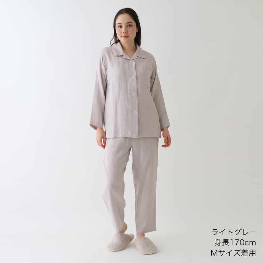 【2026年春夏新色追加】マシュマロガーゼベーシックレディスパジャマ