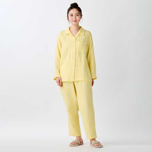 【2026年春夏新色追加】マシュマロガーゼベーシックレディスパジャマ