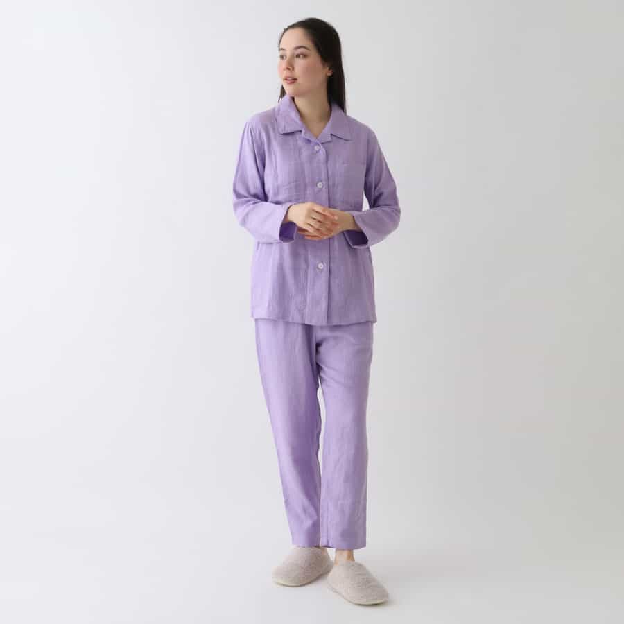 【2026年春夏新色追加】マシュマロガーゼベーシックレディスパジャマ