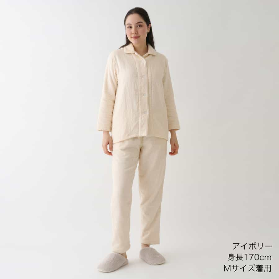 マシュマロガーゼ＆パイルレディスパジャマ（RPZ23470）-UCHINO-women（ウィメンズ）-UCHINO Online Shop