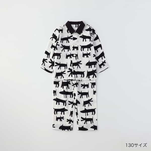 マシュマロガーゼドギーキッズパジャマ 150cm