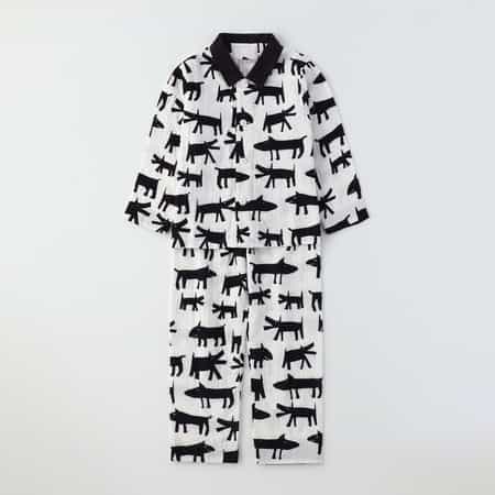 マシュマロガーゼドギーキッズパジャマ 130cm