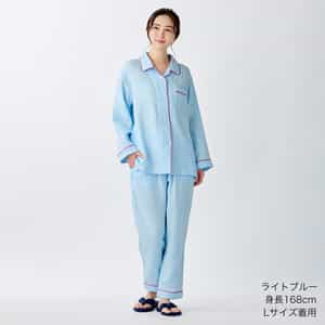 【2026年春夏新色追加】マシュマロガーゼパイピングレディスパジャマ