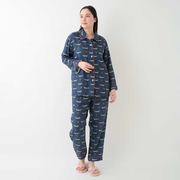 マシュマロガーゼ アニマルレディスパジャマ